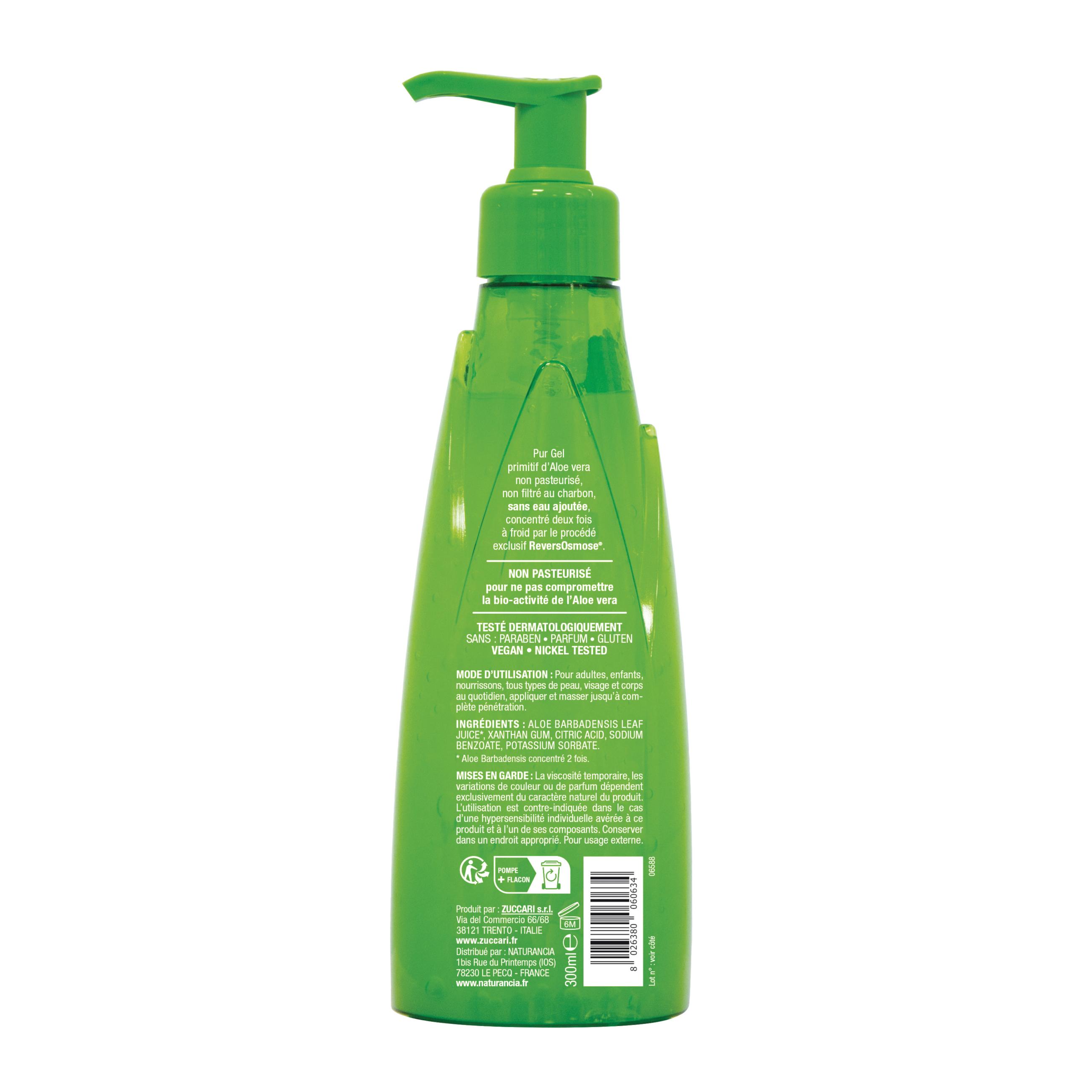 PUR GEL ALOE ZUCCARI | Naturancia