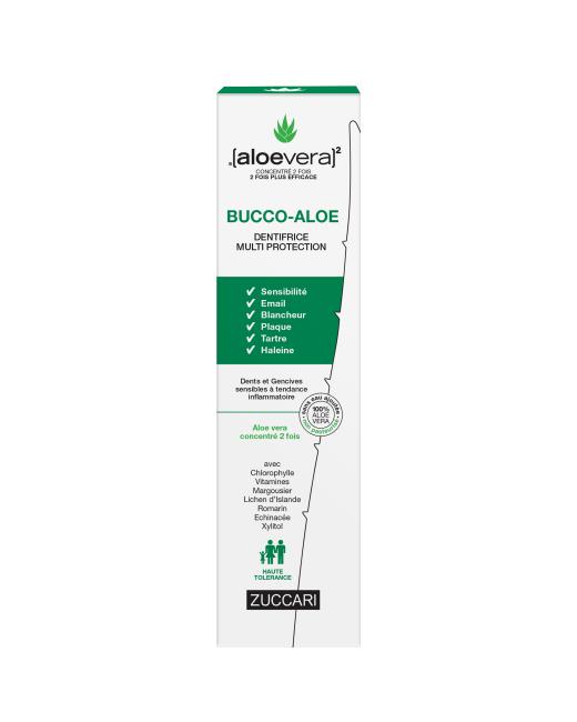 BUCCO-ALOE DENTIFRICE Tube 100ml - boite face avant