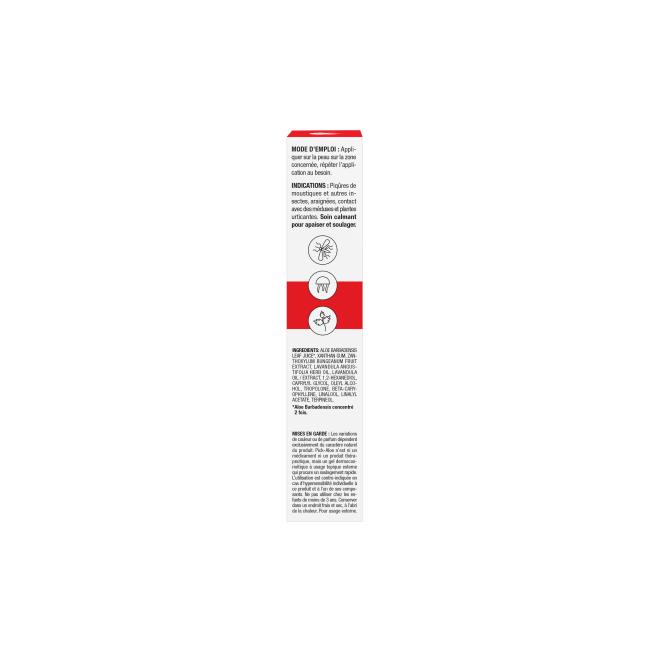 PICK ALOE GEL APRES PIQURES 12ml - boite face latérale